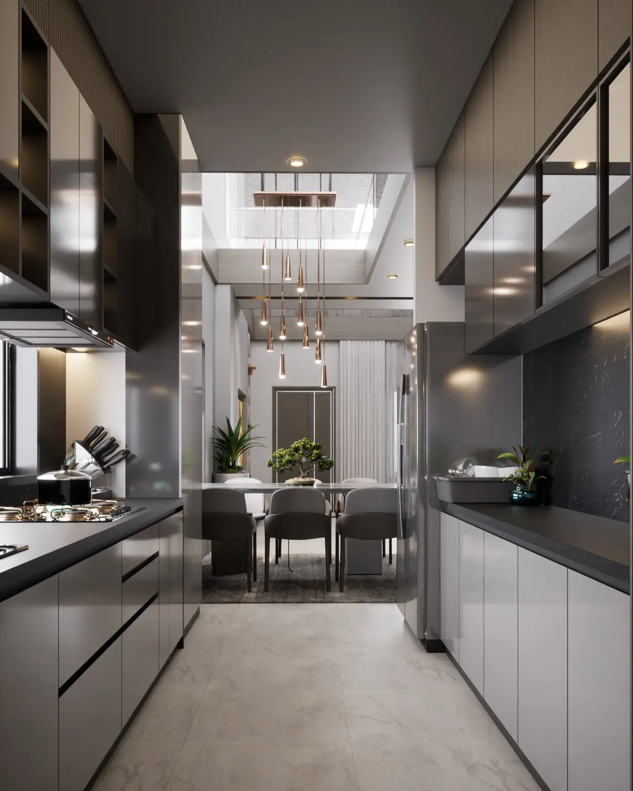 Modern Kitchen and Dining design | Interior Inspiration | quality renders | ArchCGI