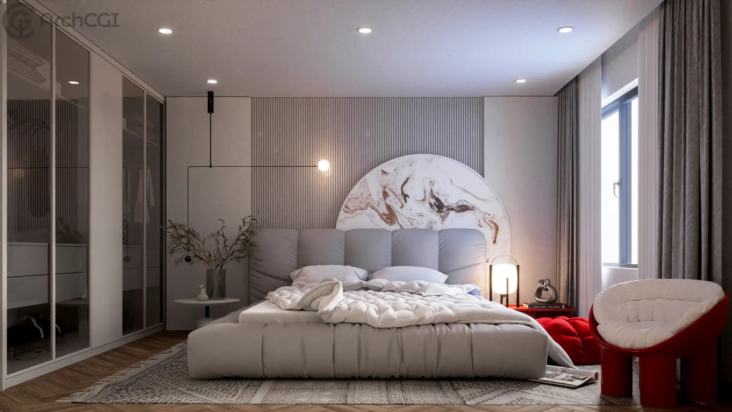 Highly Comfortable Bedroom | Better sleep due to better interior design | ArchCGI