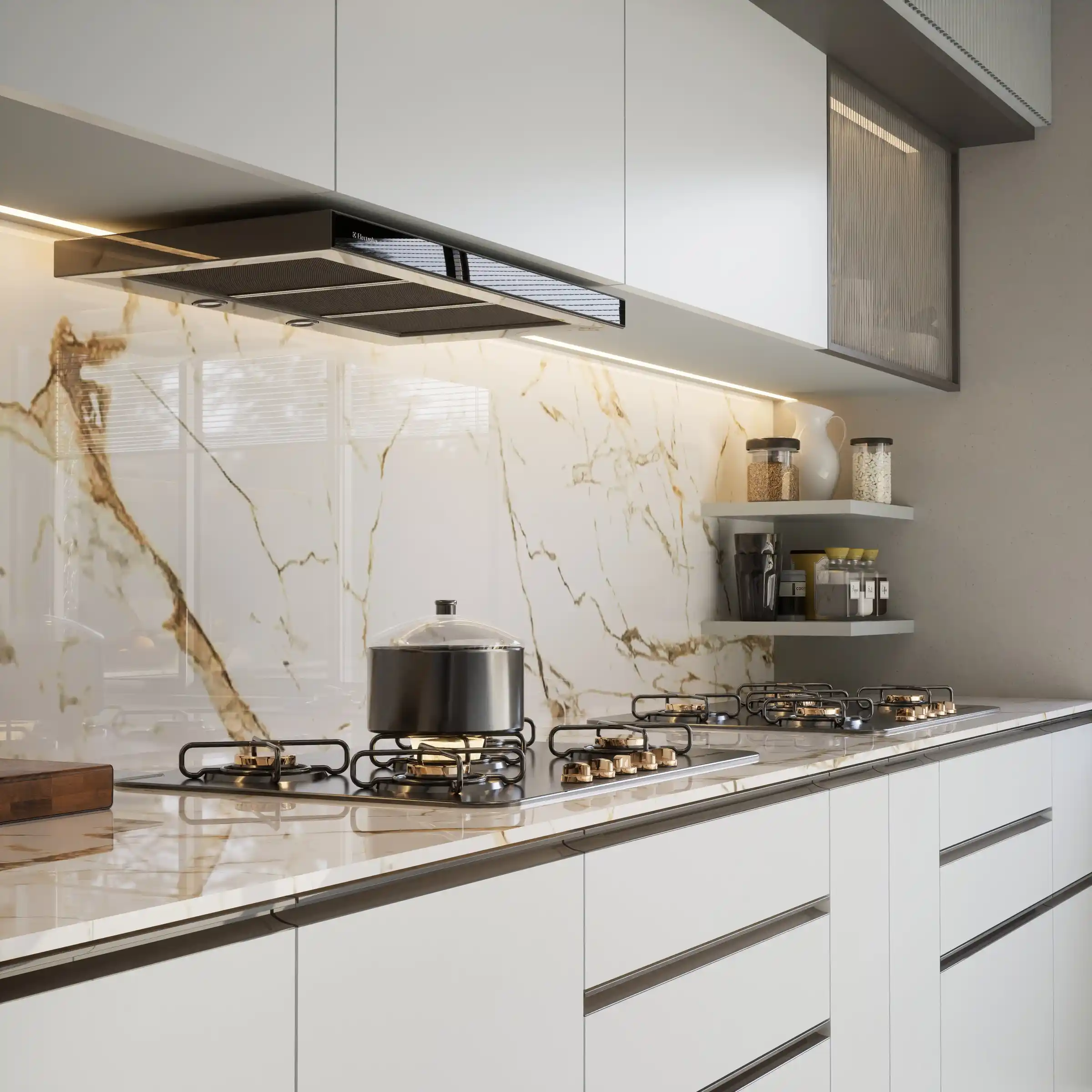 Kitchen Close-Up Render | Countertop | Modern Kitchen Design | ArchCGI